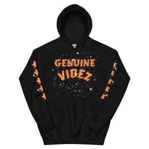 Genuine Vibes Orange Hoodie