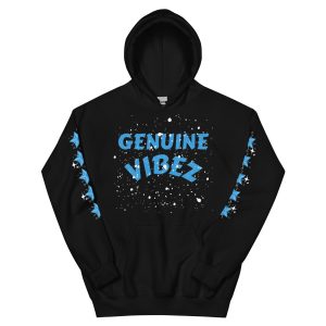 Genuine Vibes Blue Hoodie